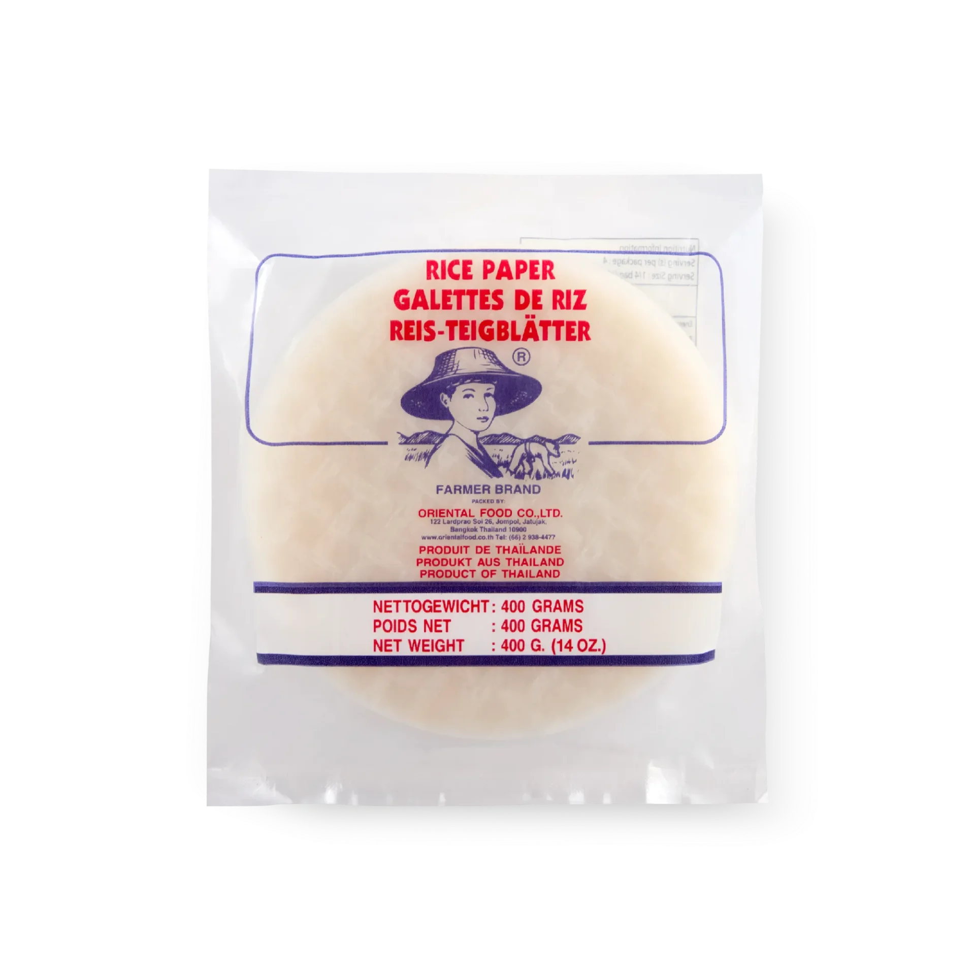 Rice Paper (16 cm, 14 oz) - Farmer