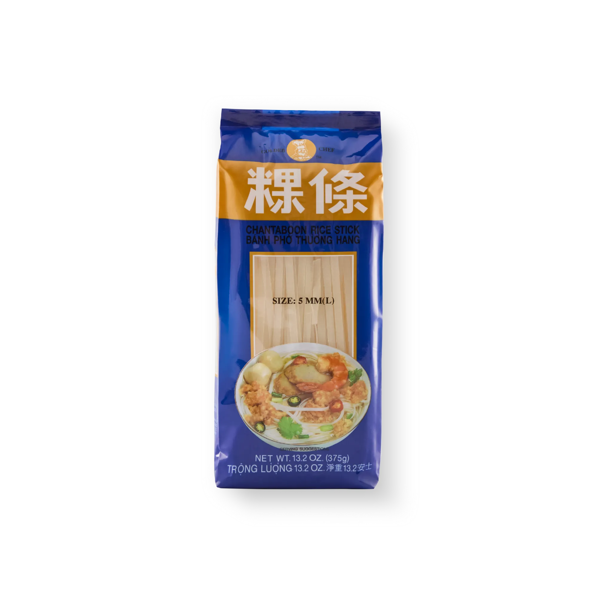 Rice Stick (5 mm, Roll Type) - Golden Chef - Oriental Food