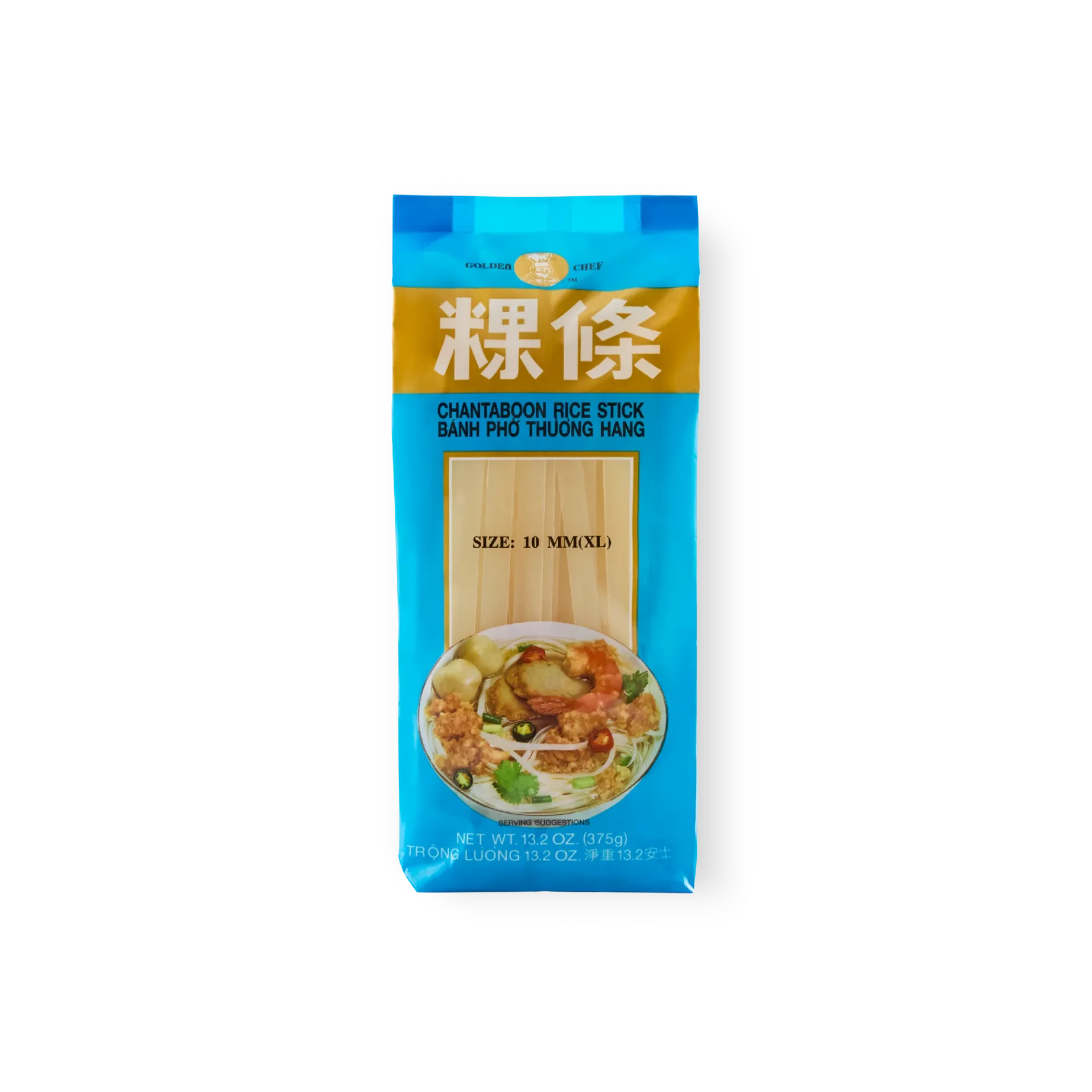 Rice Stick (10 mm, Roll Type) - Golden Chef